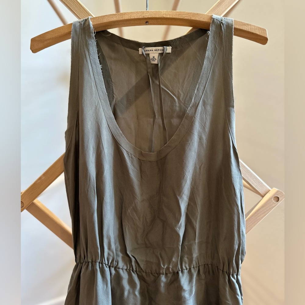 Sleeveless Silk Dress